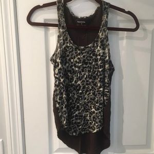 Express Leopard Print Tank